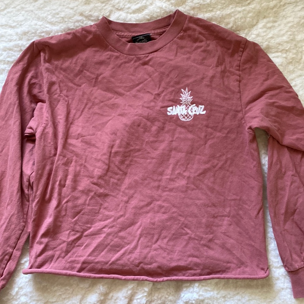 Santa Cruz pink long sleeve
